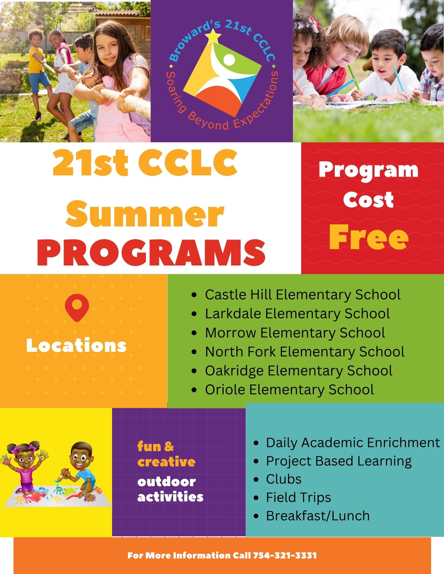 Summer Programs Flyer